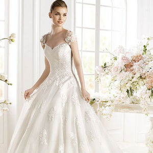 Pronovias Wedding Dress Panthea from the Avenue Diagonal Collection
